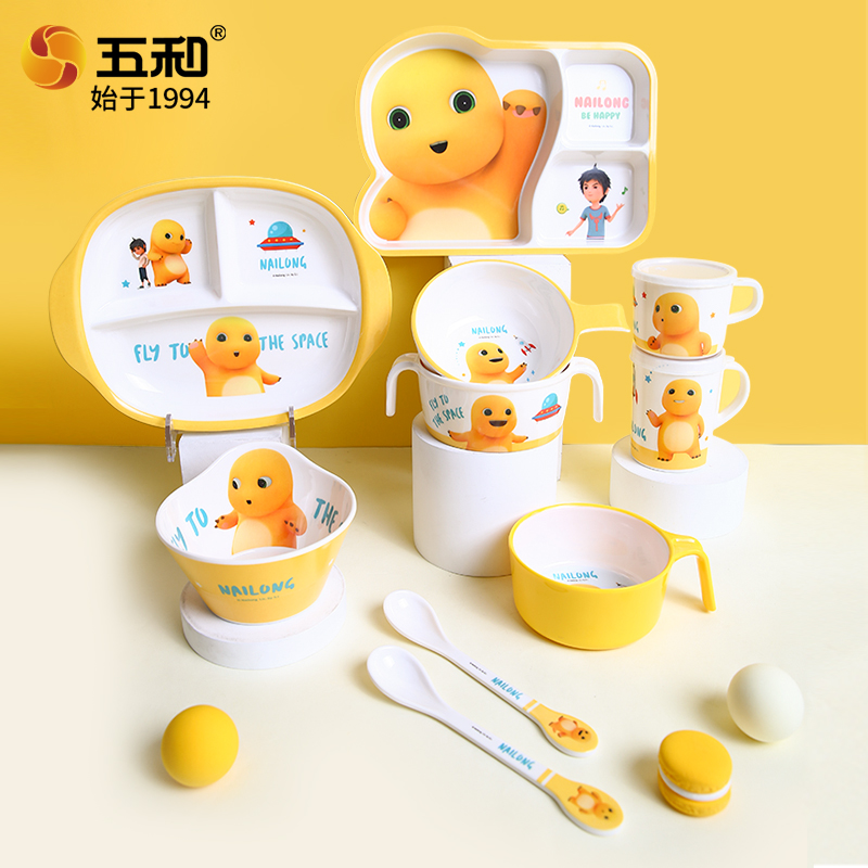 Baby Food Dinner - Nailong bonito utensílios de mesa tema
