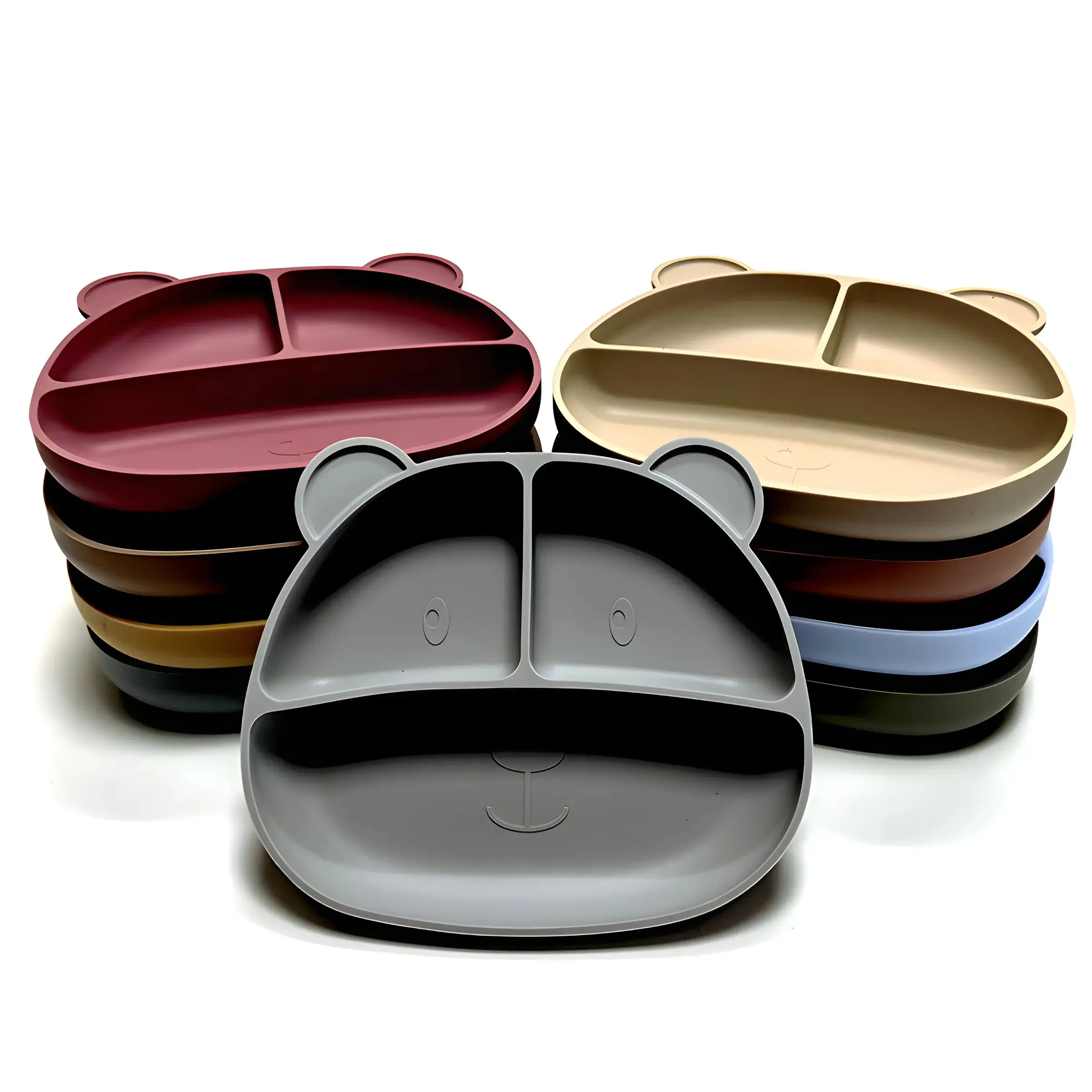 Baby Food Nutrition - Bandeja De Jantar De Silicone Para