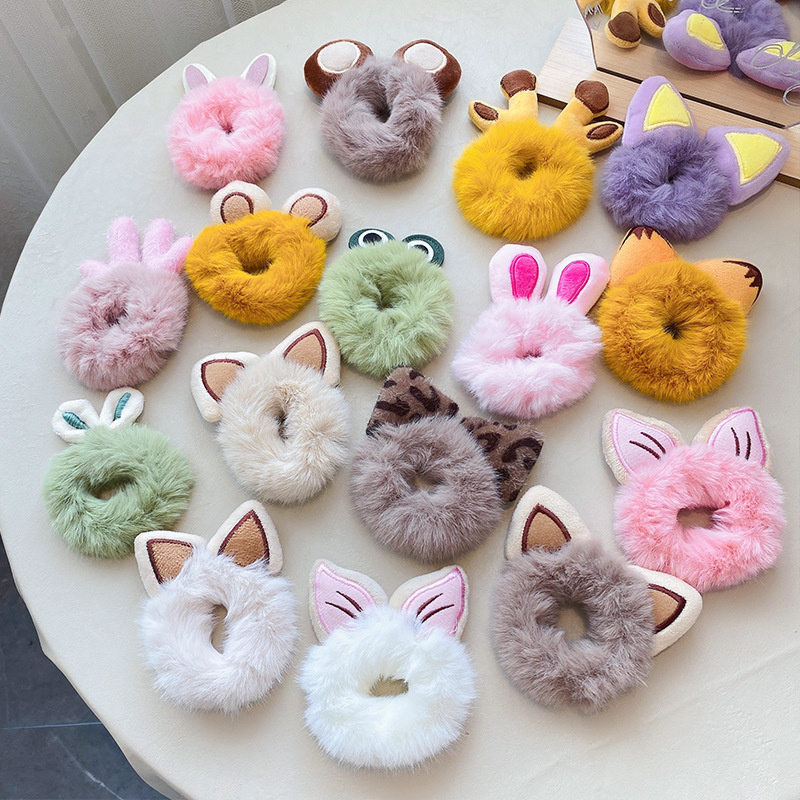 Baby Food Meat - 1PC Girl Hair Accessories Style Plush