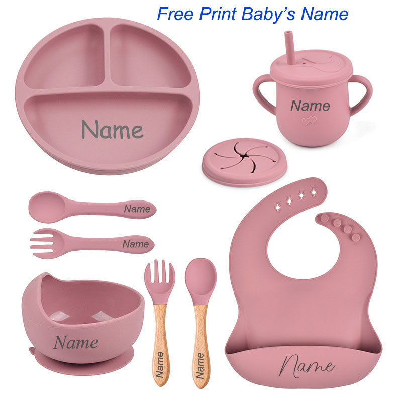 Baby Food Menu - 8 pçs conjunto de utensílios de