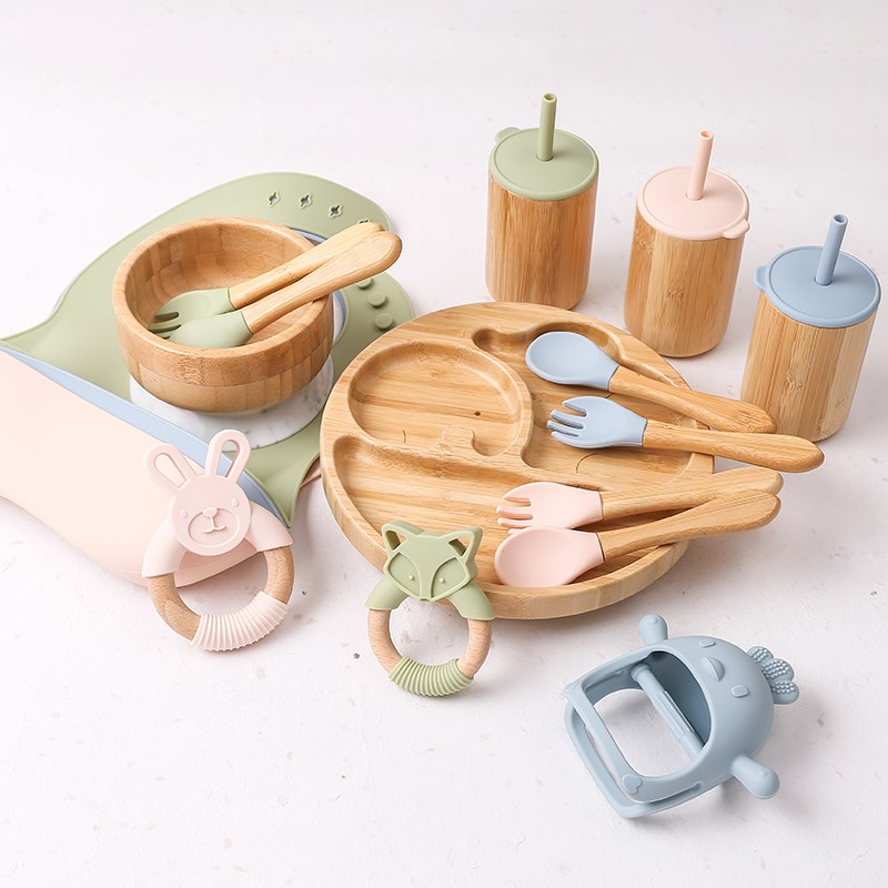 Baby Food Menu - Conjunto de utensílios de mesa do
