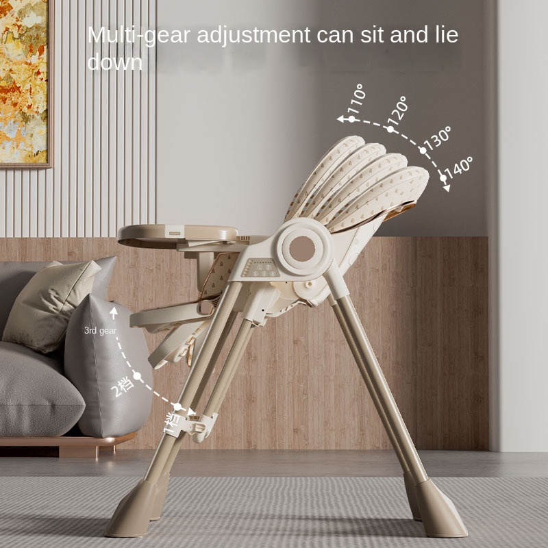 Baby Food Chair - Cadeira de Alimentação Elétrica Multifuncional para