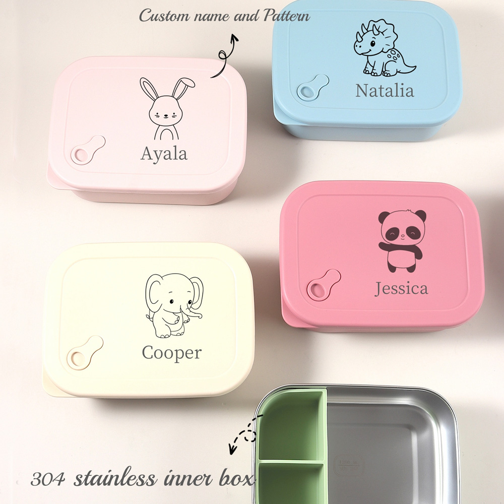Baby Food Table - Caixa de Almoço de Silicone Personalizada