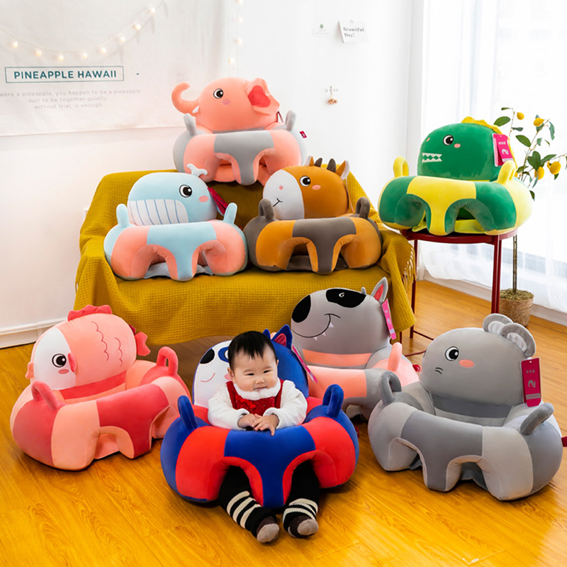 Baby Food Table - Cute Animal Sofá Assento Almofada para