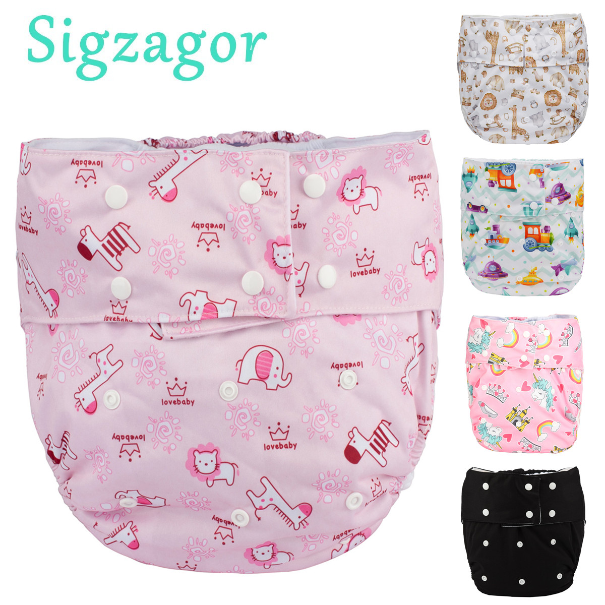 Pampers Diaper Premium Care - [Sigzagor] 1 adolescente adulto pano fralda