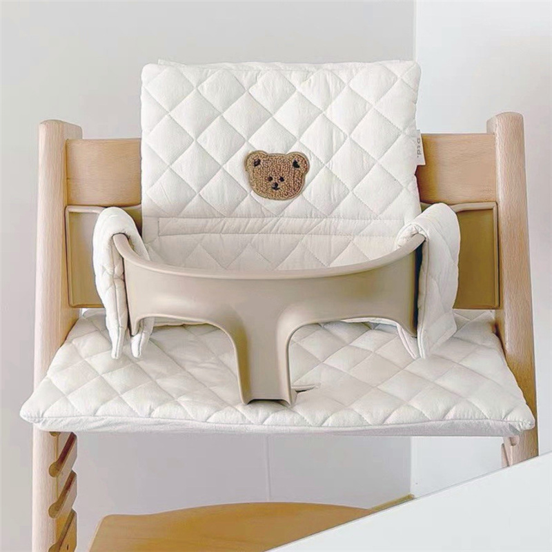 Baby Food Chair - Almofada lavável para cadeira alta, confortável,