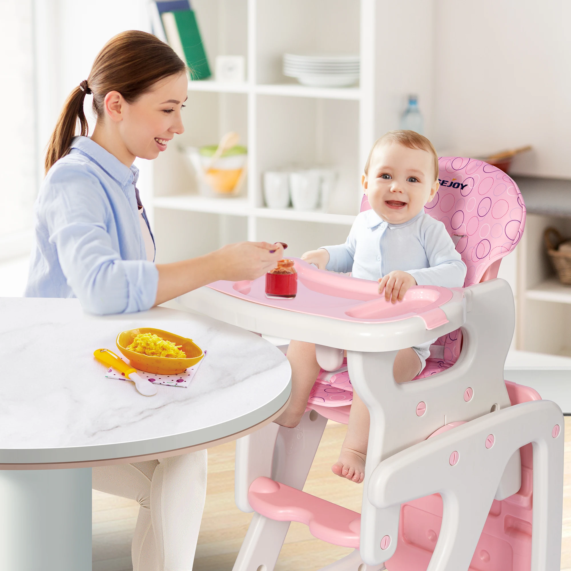 Baby Food Table - Cadeira de crescimento do bebê –