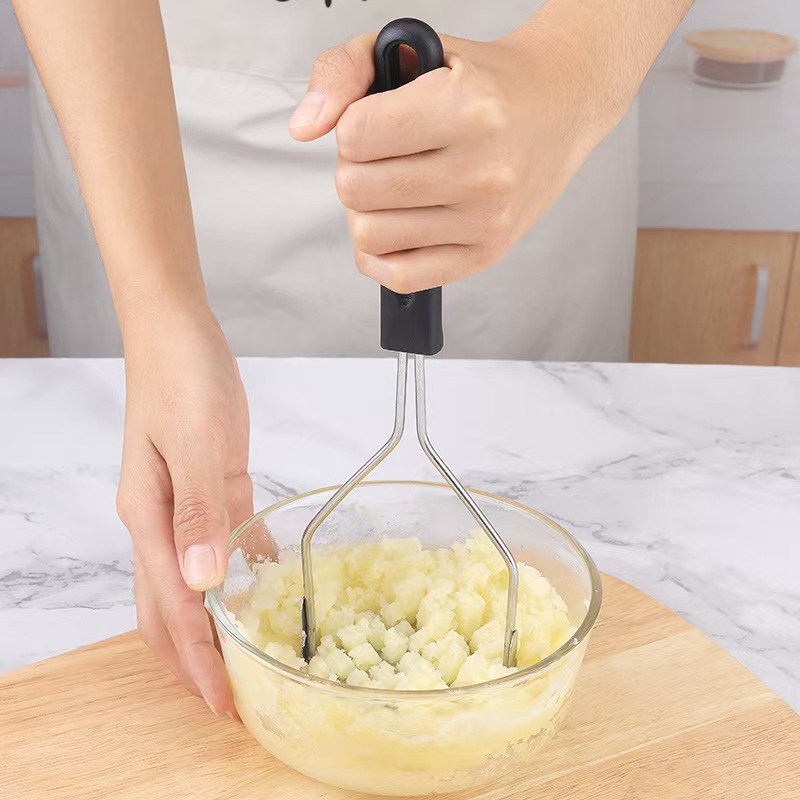 Baby Food Egg - Empurrador de batata de aço inoxidável,