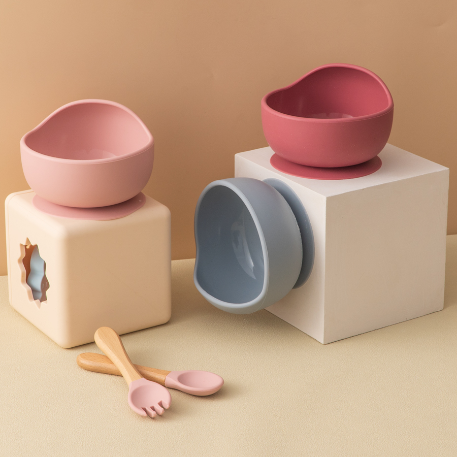 Baby's Food Grade Silicone Din - Baby Food Dinner avaliação e preço