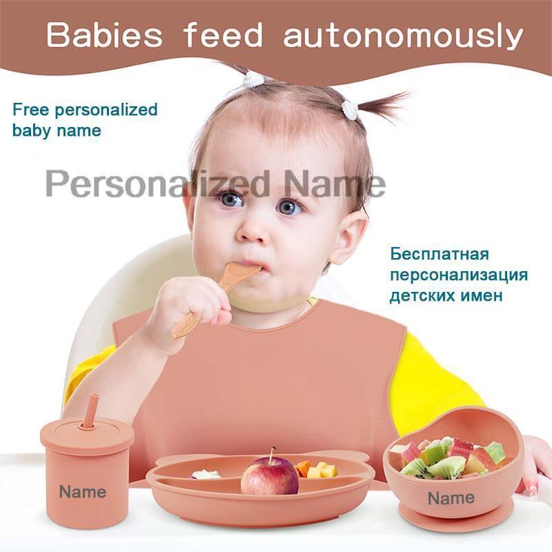 Silicone Otário Bowl Plate Cup - Baby Food Menu avaliação e preço