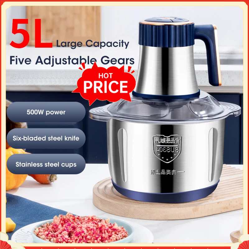 Moedor de Carne Elétrico de 5L - Baby Food Meat avaliação e preço