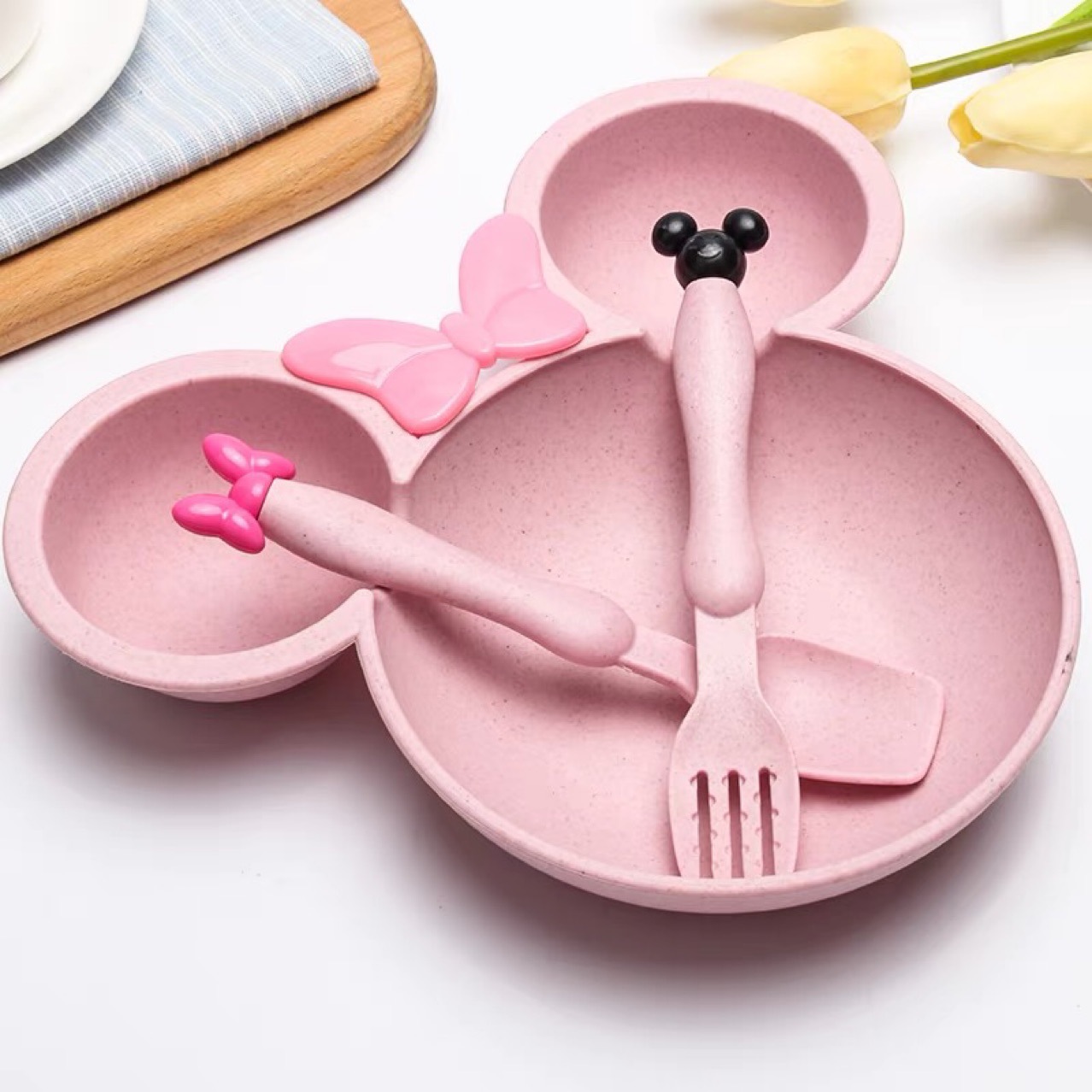 Cartoon Baby Bowl Tableware Se - Baby Food Menu avaliação e preço