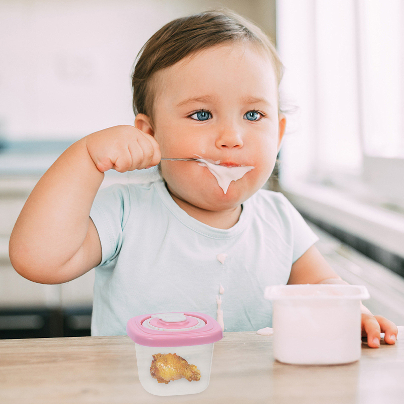 Conjunto de Caixa Organizadora - Baby Food Home avaliação e preço