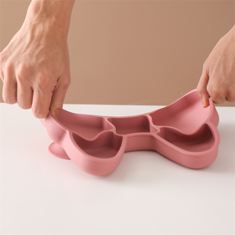 Baby's Silicone Dining Plate B - Baby Food Table avaliação e preço