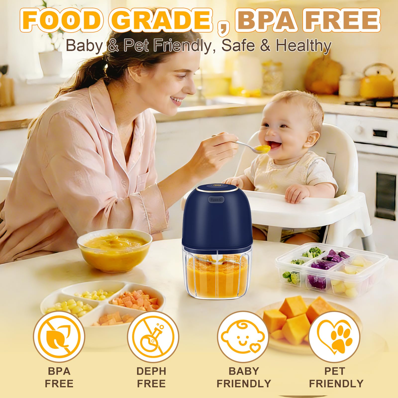 Processador de Alimentos Elétr - Baby Food Meat avaliação e preço