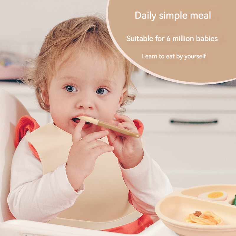 4 pçs silicone crianças utensí - Baby Food Menu avaliação e preço