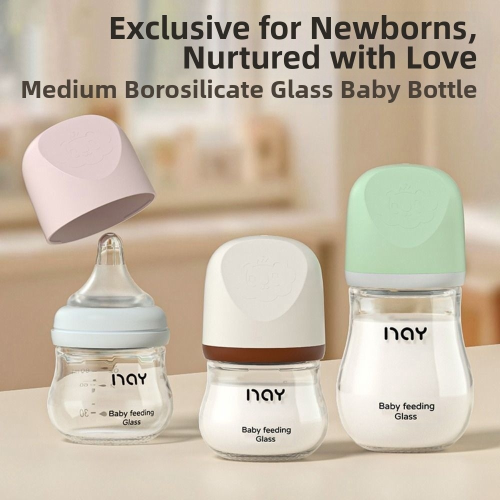 Garrafa de bebê de vidro anti- - Baby Food Nutrition avaliação e preço