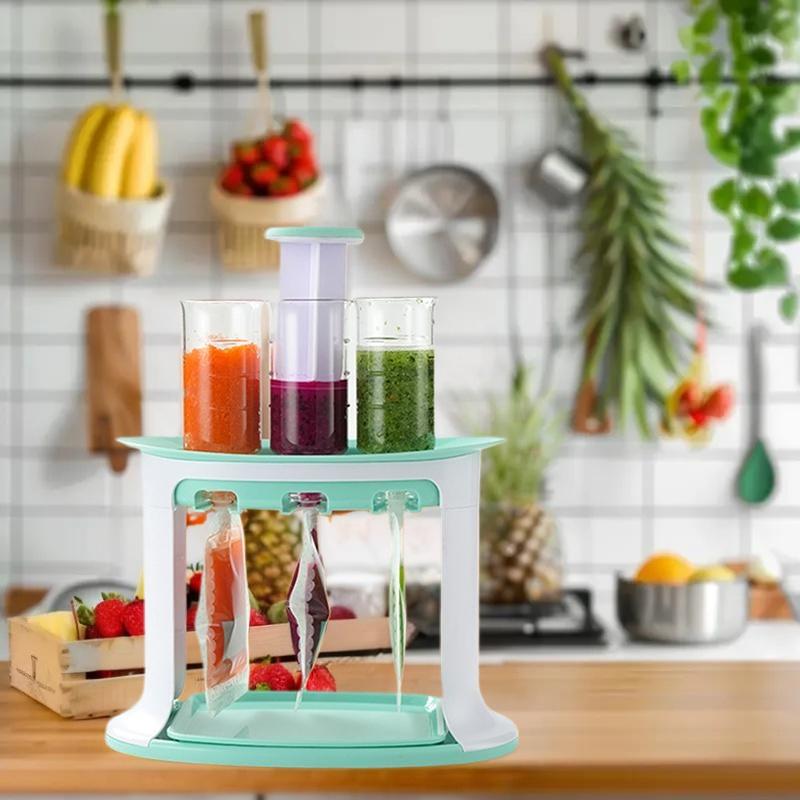 Espremedor de purê manual de p - Baby Food Home avaliação e preço