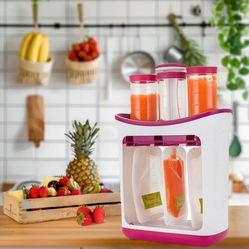 Espremedor de purê manual de p - Baby Food Home avaliação e preço