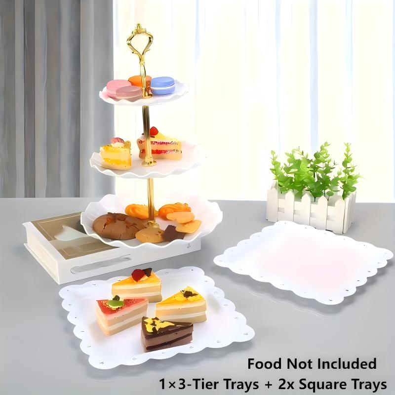 Conjunto de bandejas decorativ - Baby Food Dinner avaliação e preço