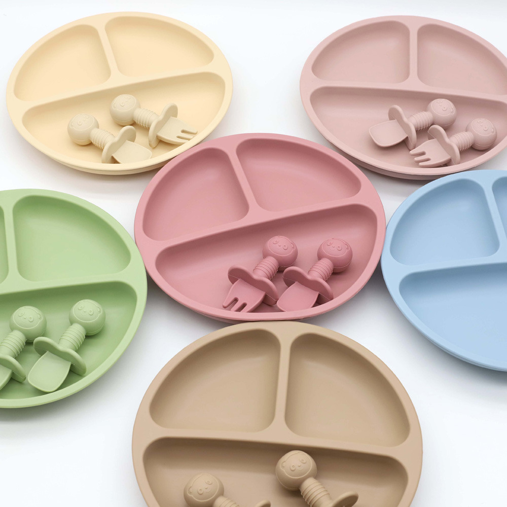Conjunto de talheres de silico - Baby Food Menu avaliação e preço
