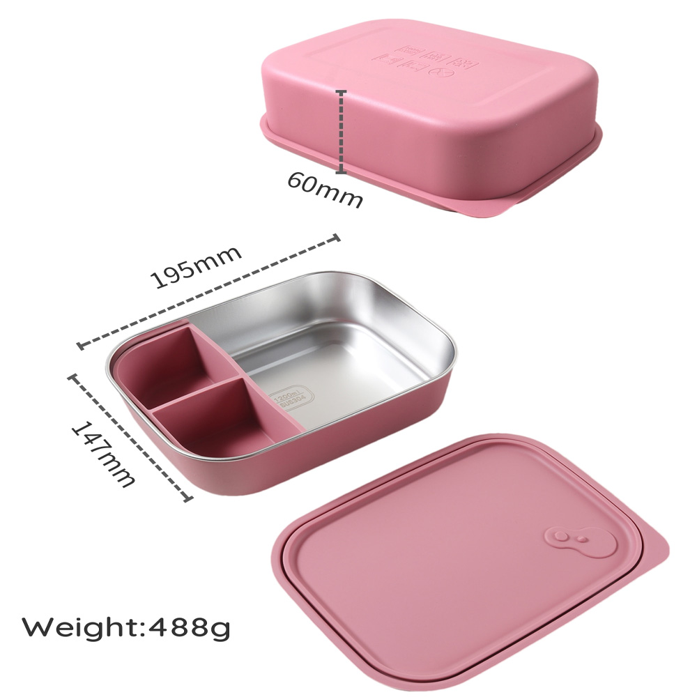 Caixa de Almoço de Silicone Pe - Baby Food Table avaliação e preço