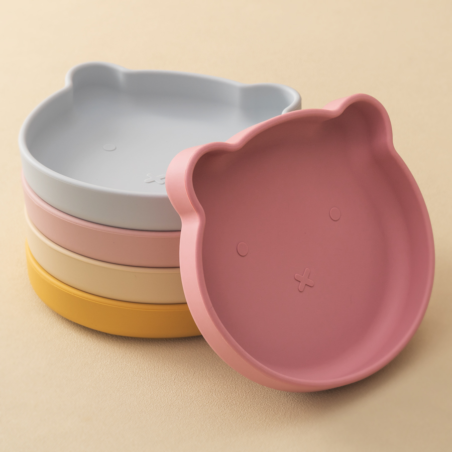 1pc silicone pratos do bebê su - Baby Food Table avaliação e preço