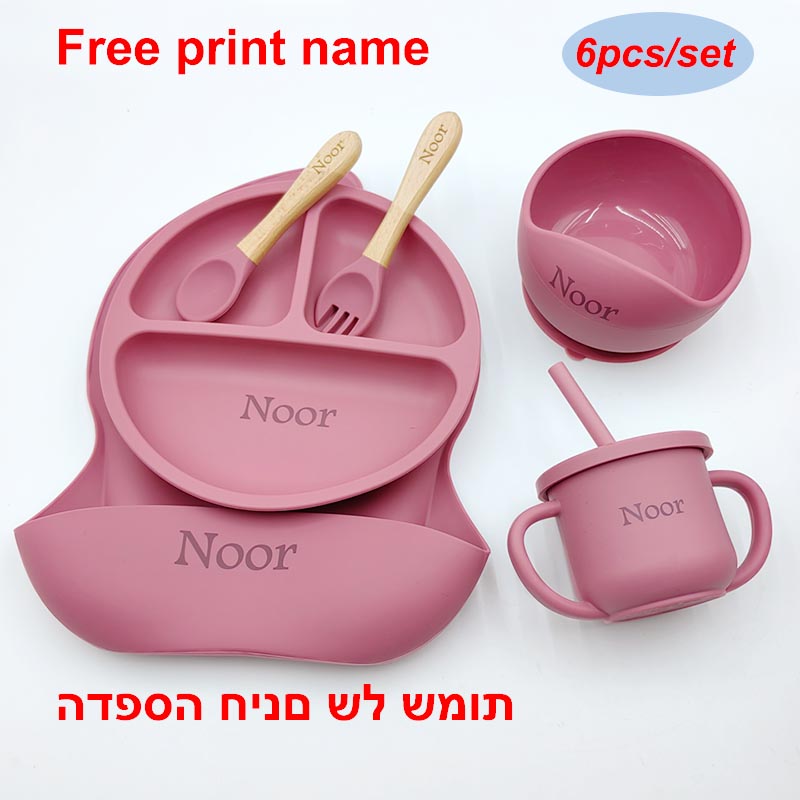 6 pçs utensílios de mesa de si - Baby Food Menu avaliação e preço