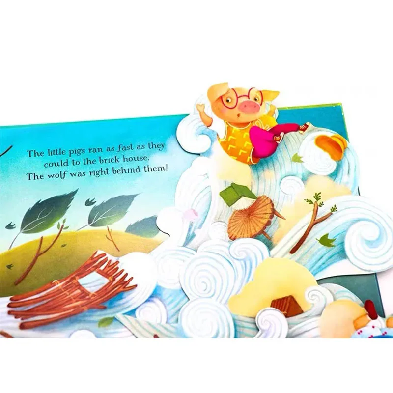 Usborne pop-up três porquinhos - Baby Food Book avaliação e preço
