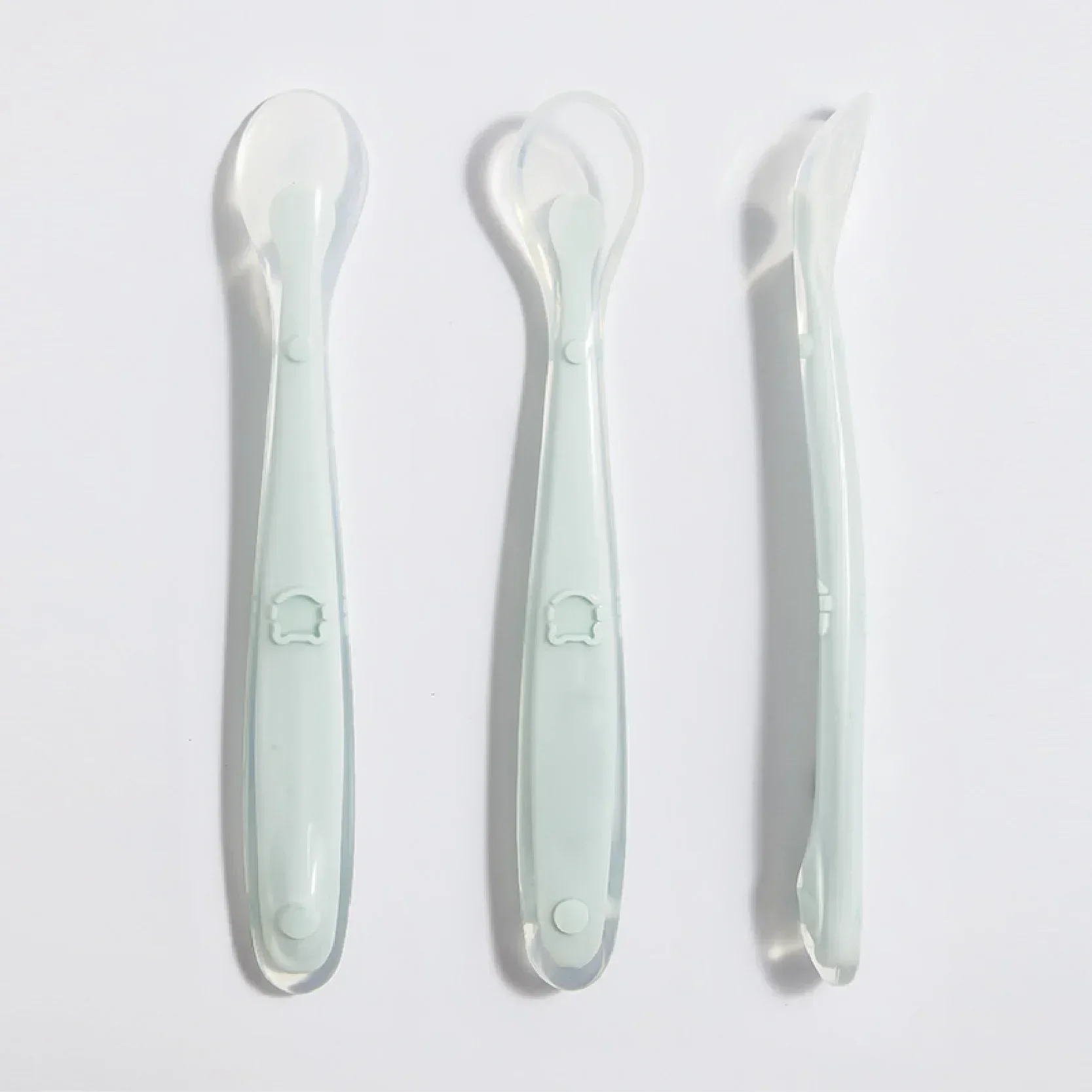 Colher de silicone macio para  - Baby Food Nutrition avaliação e preço