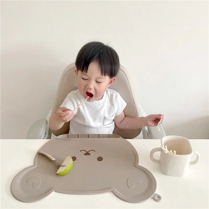 Tapete de silicone de grau ali - Baby Food Table avaliação e preço