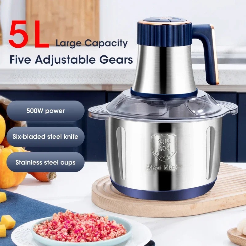 Moedor de Carne Elétrico 5L de - Baby Food Home avaliação e preço