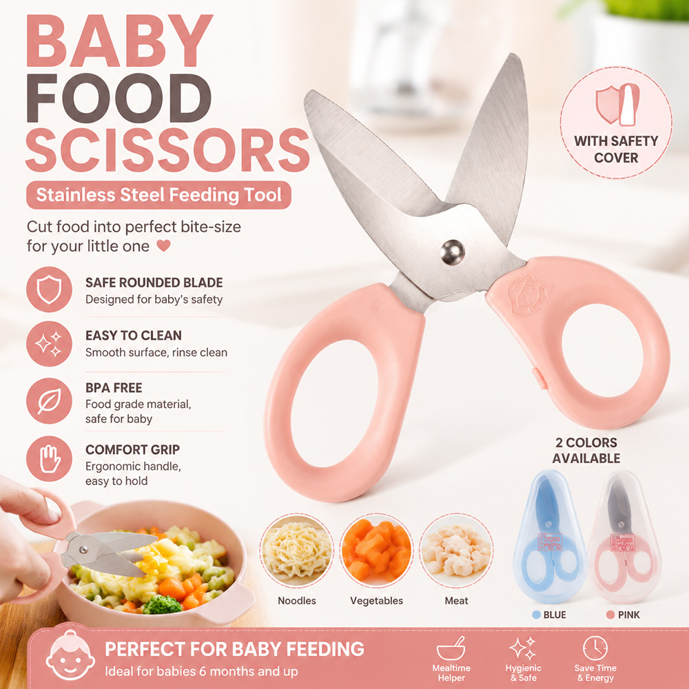 Tesoura para Alimentos de Bebê - Baby Food Usa avaliação e preço
