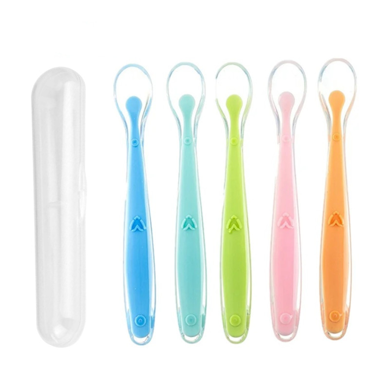 Colheres de silicone para bebê - Baby Food Nutrition avaliação e preço