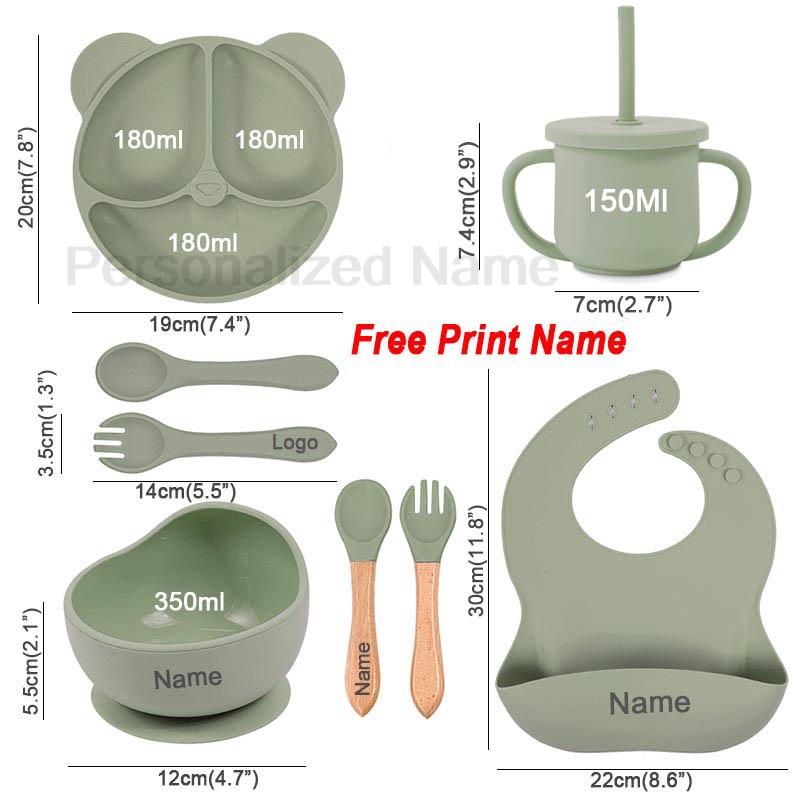 Conjunto de alimentação de sil - Baby Food Table avaliação e preço